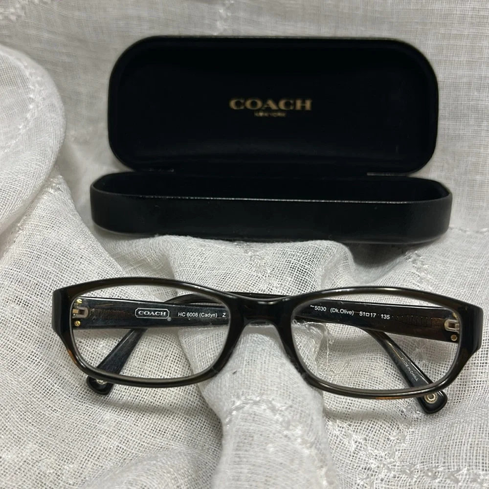 Coach glasses Cadyn with a case